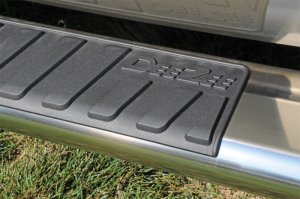 Ford Full Size Truck Side Steps - Dee Zee - 6 In Oval - Stainless Steel - `99-`23